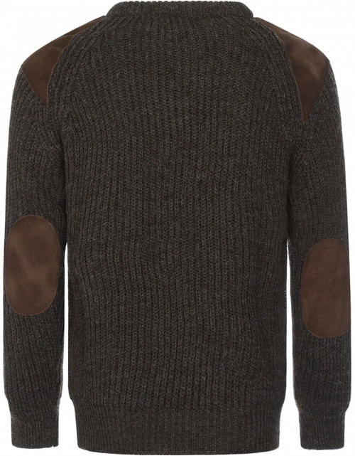 Pullover Swaledale Wol ronde hals | Bruin