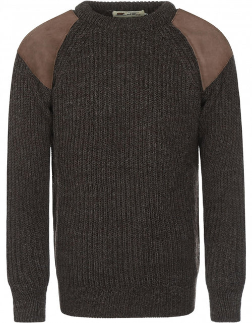 Pullover Swaledale Wol ronde hals | Bruin