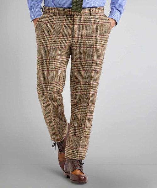 Chino Stijlvol Harris Tweed | Bruin