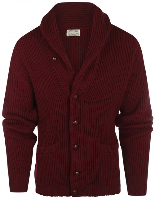 William Lockie Knoop Vest Sjaalkraag | Bordeaux