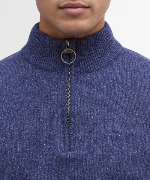 Tisbury High Neck Sweater | Blue