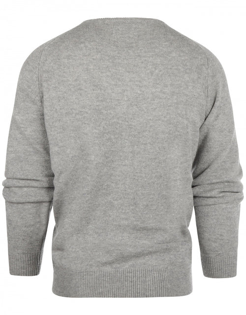 Pullover Lamswol ronde hals | Grijs