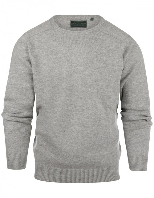 Pullover Lamswol ronde hals | Grijs