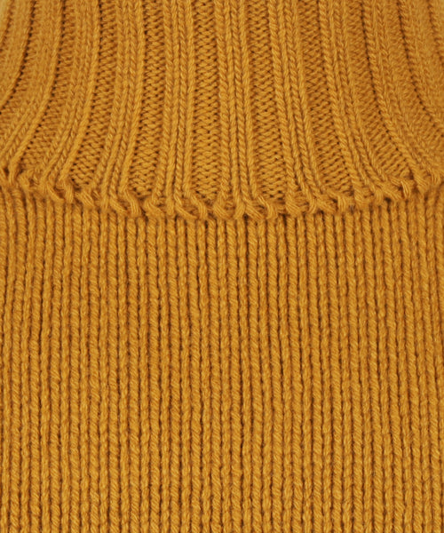 Geelong Cashmere Turtleneck | Yellow