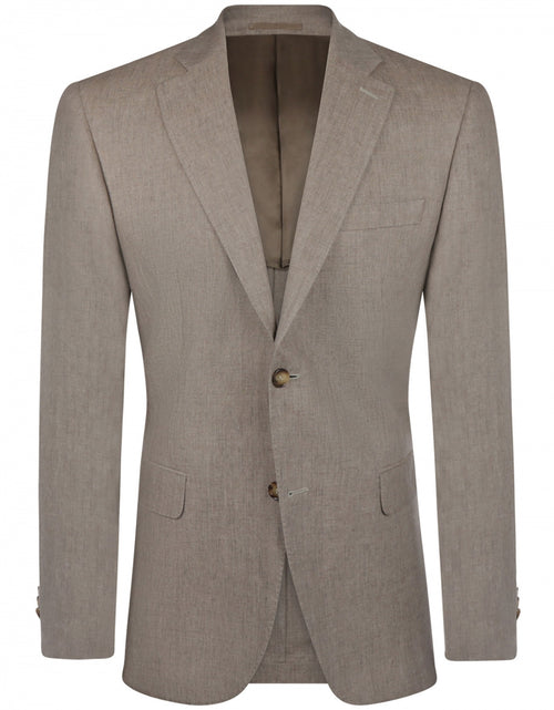 Linen blazer | Brown