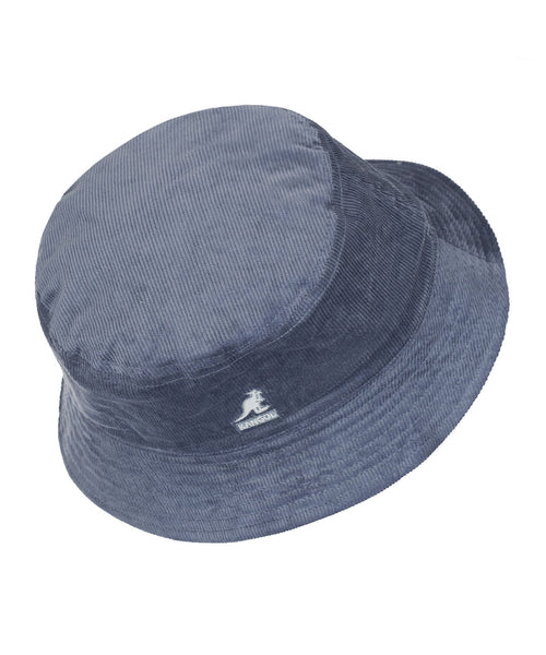 Kangol Corduroy Bucket Hat | Denim Blauw