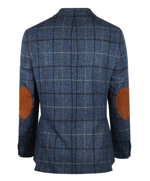 Harris Tweed Colbert | Blauw