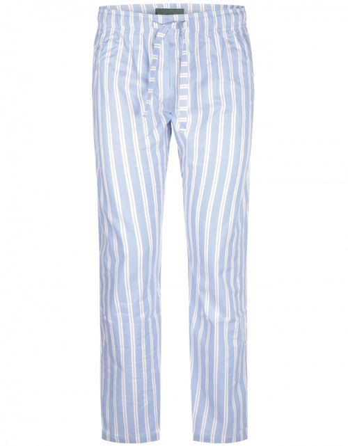 Long cotton pajama pants | Blue