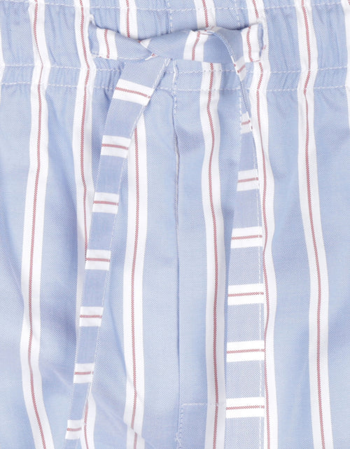 Long cotton pajama pants | Blue