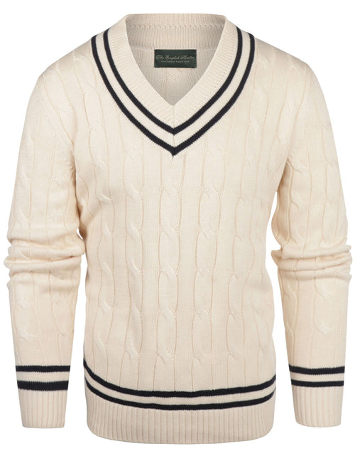 Cricket Pullover v-hals | Wit