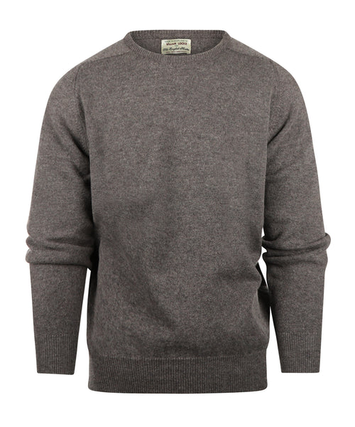 William Lockie Round Neck Lambswool *Sale* | Birch