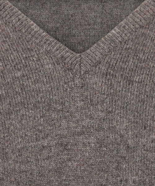 Pullover v-hals lamswol *Sale* | Birch