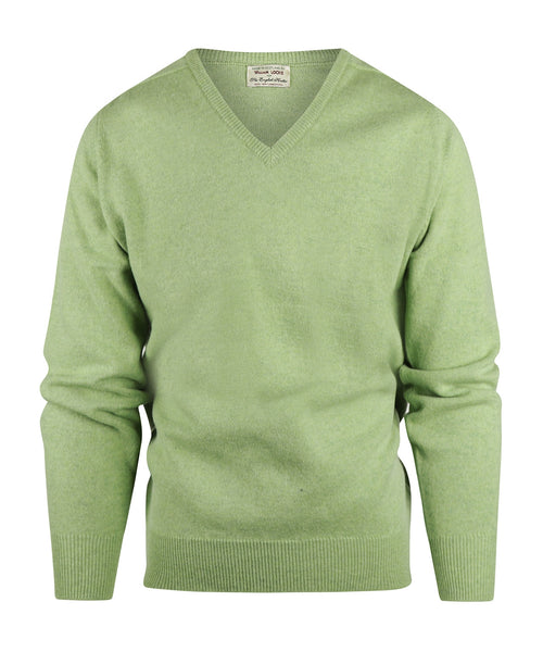 Pullover v-hals lamswol *Sale* | Foliage