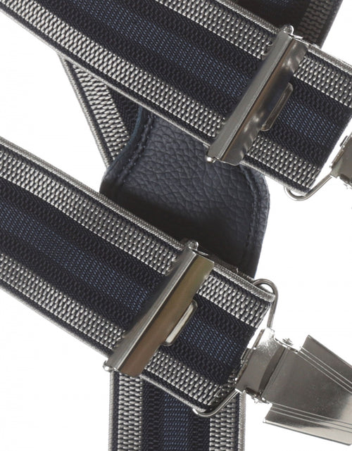 Design suspenders with clips | Blue