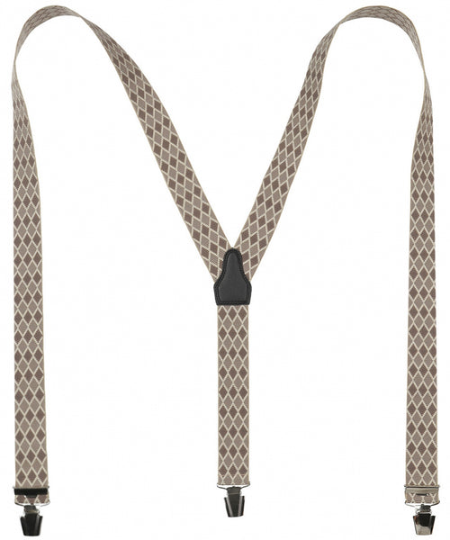 Design bretels met clips | Bruin
