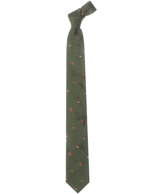 Woven Silk Tie | Green