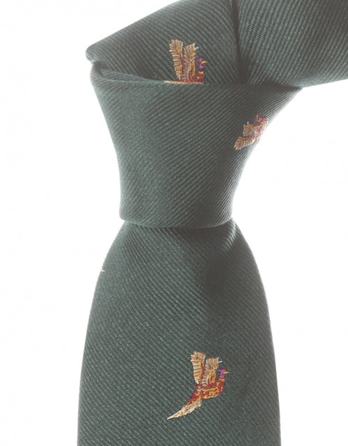 Woven Silk Tie | Green