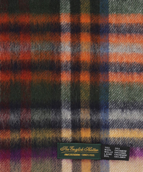 Wool and Cashmere Scarf 30X190 | Brown