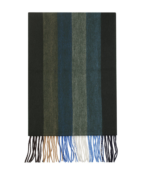 Scarf Wool and Cashmere 30X190 | Green