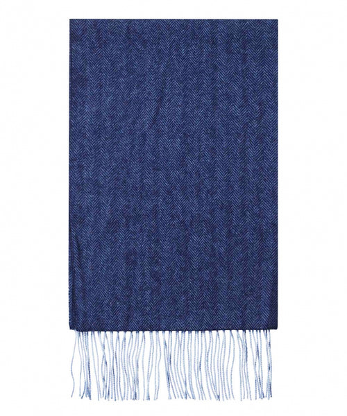 Merino Wool Scarf | Blue