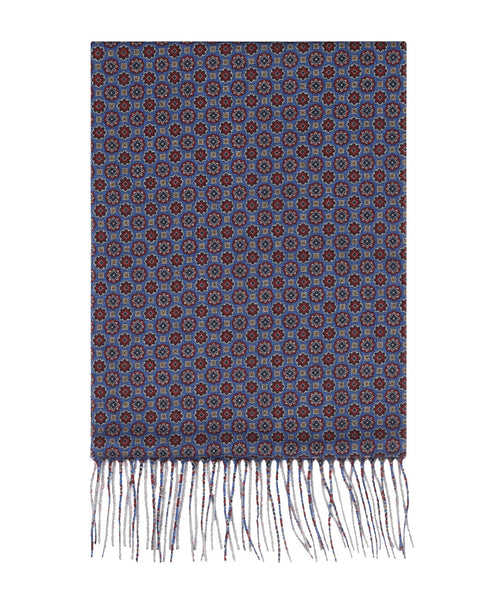 Sjaal Wol 180x30 | Blauw