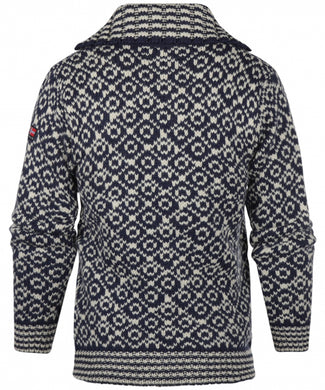 Trui Svalbard hoge rits | Navy Blauw