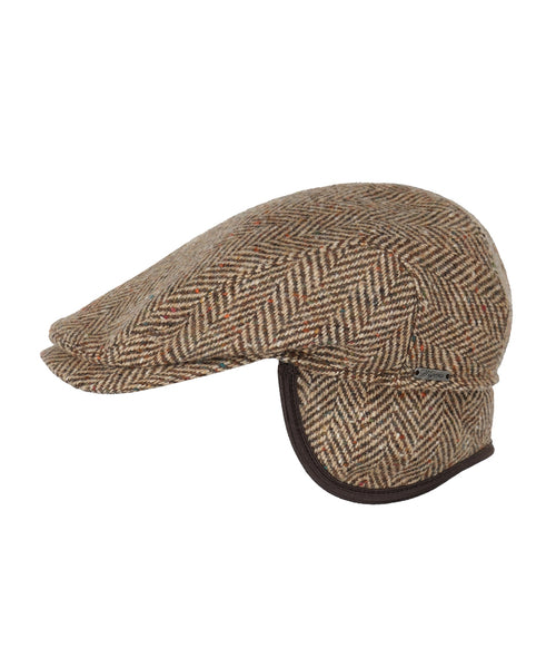 Tweed Cap met Oorflappen | Bruin