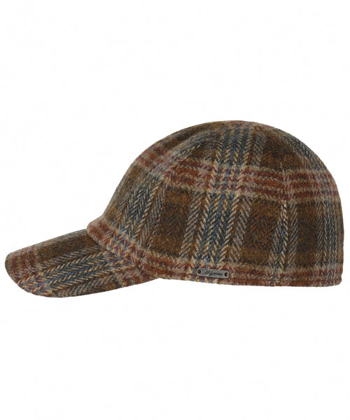 Tweed Baseball Cap | Brown