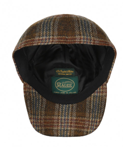 Tweed Baseball Cap | Brown