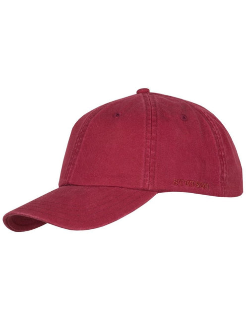 Stetson Baseball Cap Cotton | Rood