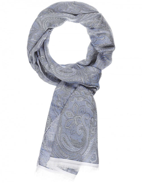 Scarf Wool Mix | Blue