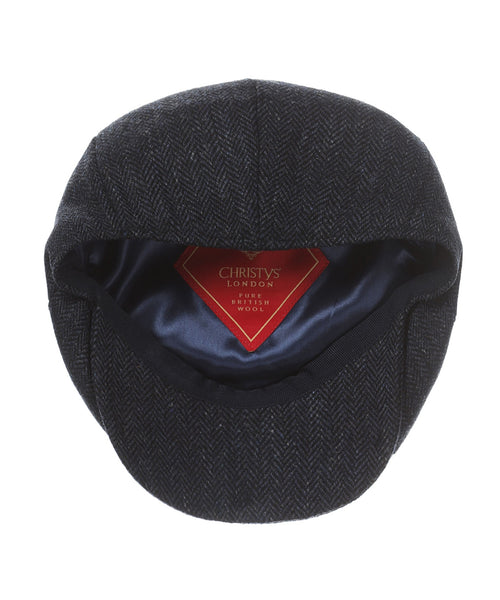 boy Cap Tweed pet | Blauw