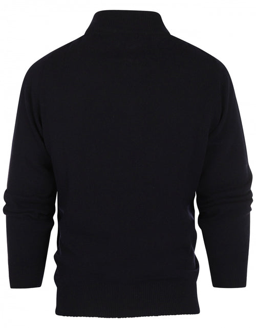 Pullover rits | Navy Blauw