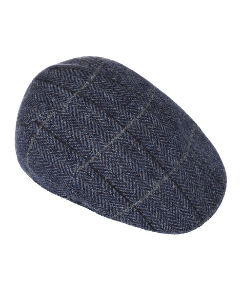 Jockey Tweed Cap | Blauw