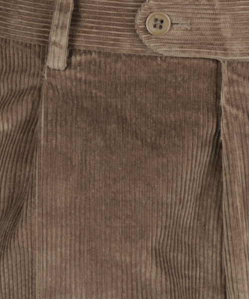 Corduroy Pantalon Brede Rib | Bruin