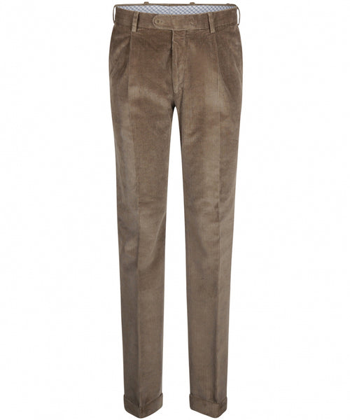 Corduroy Pantalon Brede Rib | Bruin