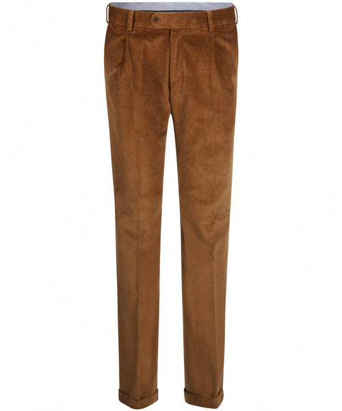 Corduroy Pantalon Brede Rib | Bruin