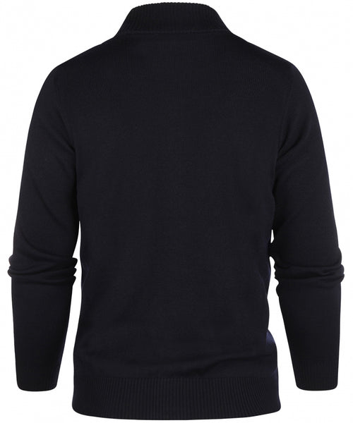 Merino Ritsvest | Navy Blauw