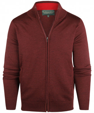 Merino Ritsvest | Rood