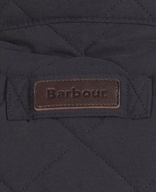 Barbour Shoveler Quilted Jas | Navy Blauw