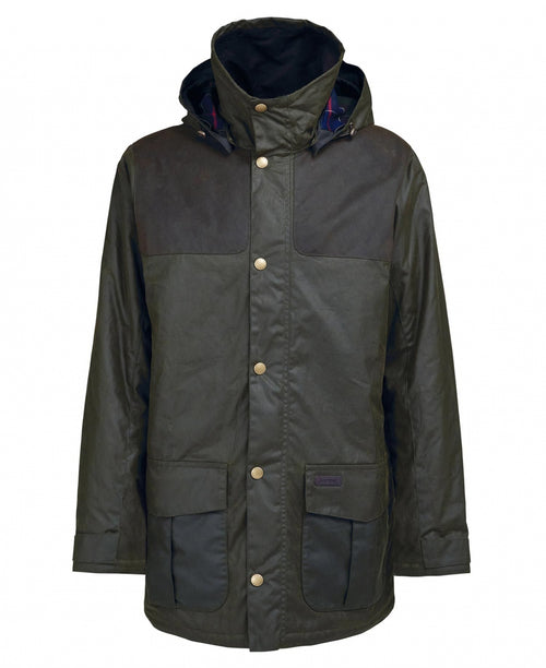 Barbour Ollerton Waxjas | Groen