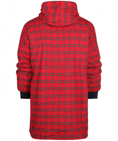 Fleece lined nightshirt | Red