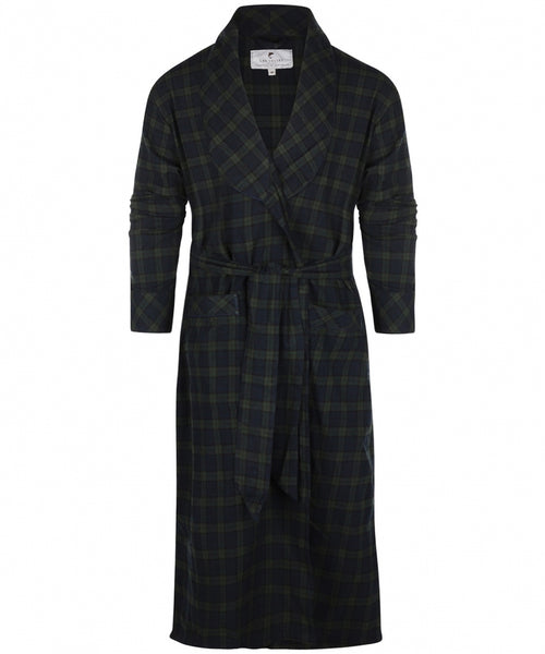 Flannel Dressing Gown | Blackwatch