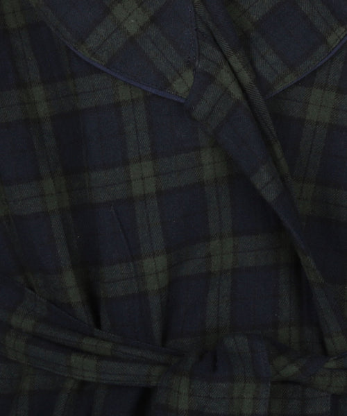 Flannel Dressing Gown | Blackwatch