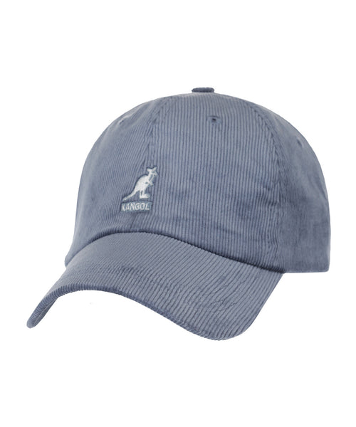 Corduroy Baseball Cap | Denim Blauw