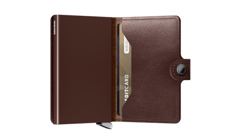 Secrid Premium Miniwallet | Dusk Dark Brown