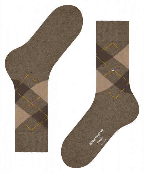 Burlington Dundee Sock | Brown