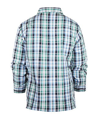 Derek Rose Flannel Pyjama | Blauw