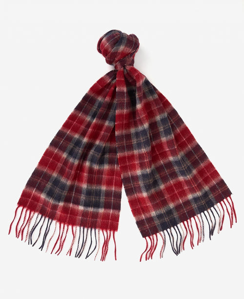 Barbour Tartan Scarf&Glove Gift Set | Rood