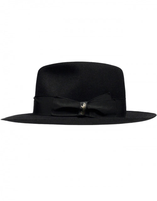 Italiaanse Fedora Hoed SQ | Zwart